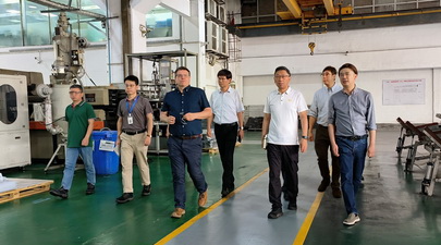 纪伟毅视察中山管材管件生产基地